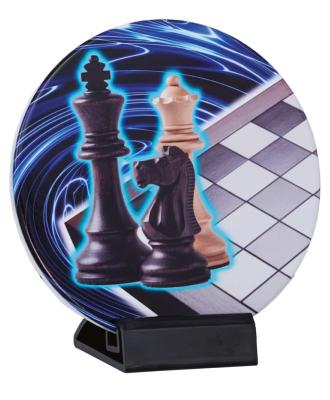 Trophée Echecs en céramique