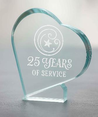 Trophée Coeur sur socle